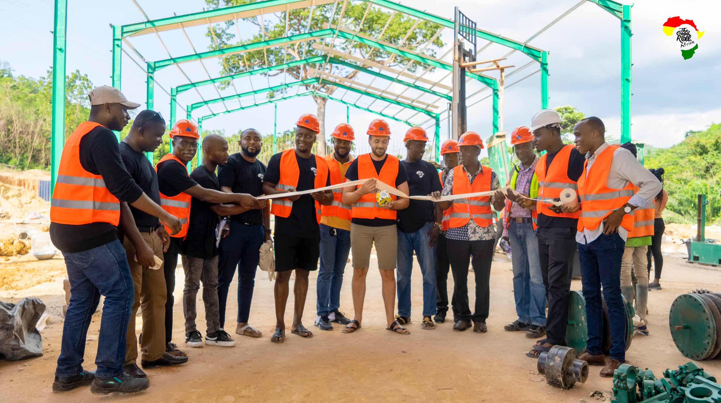 Startschuss für den Bau der Fabrik in Ghana
