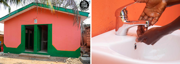 Bilder: The Good Roll baut saubere sanitäre Einrichtungen in Ghana